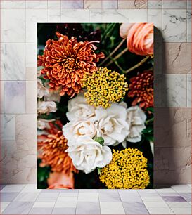 Πίνακας, Vibrant Floral Arrangement Ζωντανή Floral Arrangement