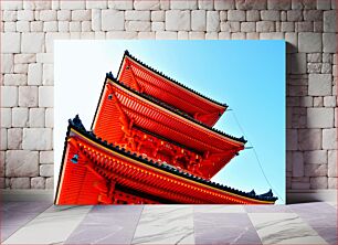 Πίνακας, Vibrant Pagoda Ζωντανή παγόδα