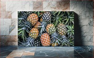 Πίνακας, Vibrant Pineapples Ζωντανοί ανανάδες