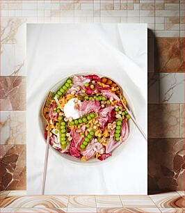 Πίνακας, Vibrant Salad Bowl Ζωντανή σαλατιέρα