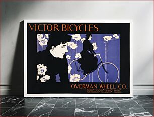 Πίνακας, Victor Bicycles Overman Wheel Co. (1896) by Will Bradley