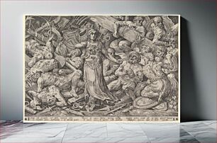 Πίνακας, Victory Surrounded by Prisoners and Trophies by Frans Floris I