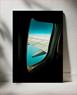 Πίνακας, View from Airplane Window Θέα από το παράθυρο αεροπλάνου