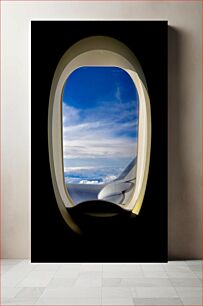 Πίνακας, View from Airplane Window Θέα από το παράθυρο του αεροπλάνου