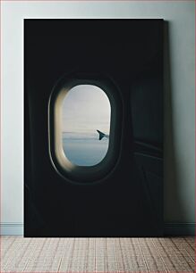 Πίνακας, View from the Airplane Window Θέα από το παράθυρο του αεροπλάνου