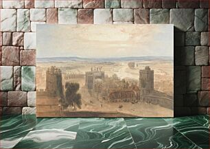 Πίνακας, View from the Round Tower, Windsor Castle