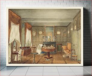 Πίνακας, View of a Morning Room Interior