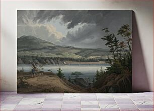 Πίνακας, View of Cohoes, J. W. Hill