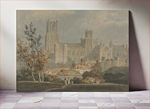 Πίνακας, View of Ely Cathedral