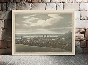 Πίνακας, View of Greenwich and down the River
