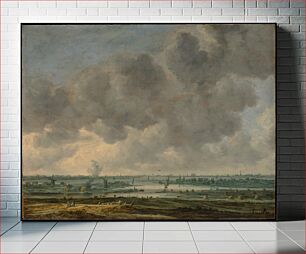 Πίνακας, View of Haarlem and the Haarlemmer Meer