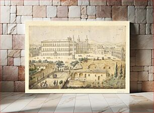 Πίνακας, View of Lateran, Rome