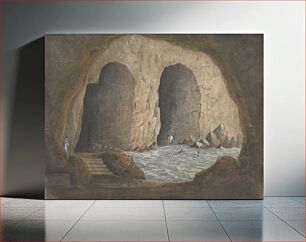 Πίνακας, View of the Caves of Syrini - Sorrento/ Bay of Naples