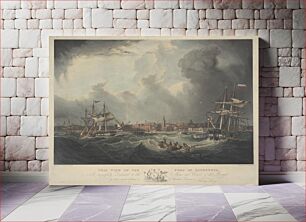 Πίνακας, View of the Port of Liverpool
