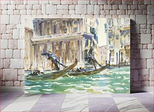 Πίνακας, View of Venice (1906) by John Singer Sargent