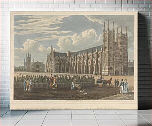 Πίνακας, View of Westminster Abbey and St. Margaret's Church