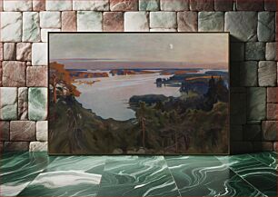 Πίνακας, View over haikko, 1899, by Albert Edelfelt
