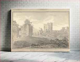 Πίνακας, Views in England, Scotland and Wales: Caerphilly Castle, Glamorganshire