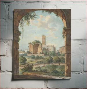 Πίνακας, Views in the Levant: Rome with Ruins seen Through an Archway