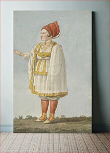 Πίνακας, Views in the Levant: Study of a Woman Wearing Turkish Costume