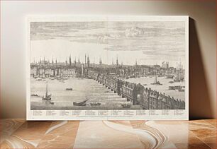 Πίνακας, Views of the Cities of Westminster and London taken from the Opposite Bank of the Thames