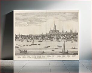 Πίνακας, Views of the Cities of Westminster and London taken from the Opposite Bank of the Thames
