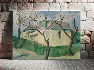 Πίνακας, Villa in the garden by Cyprián Majerník