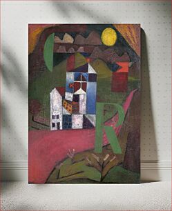 Πίνακας, Villa R (1919) by Paul Klee