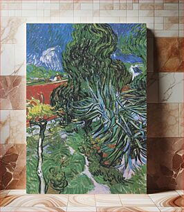 Πίνακας, Vincent van Gogh's Doctor Gachet's Garden in Auvers (1890)