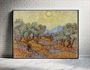 Πίνακας, Vincent van Gogh's Olive Trees (1889)