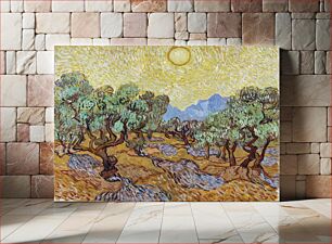 Πίνακας, Vincent van Gogh's Olive Trees (1889)
