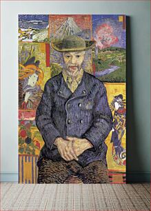 Πίνακας, Vincent van Gogh's Portrait of Père Tanguy (1887)