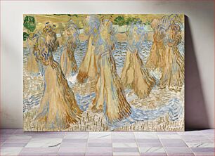 Πίνακας, Vincent van Gogh's Sheaves of Wheat (1890)