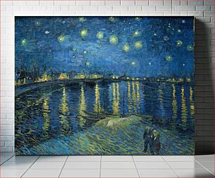Πίνακας, Vincent van Gogh's Starry Night Over the Rhône (1888)