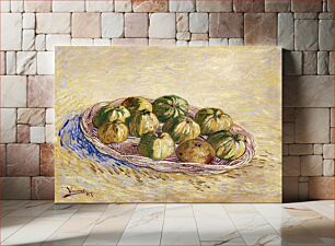 Πίνακας, Vincent van Gogh's Still Life, Basket of Apples (1887)