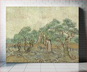 Πίνακας, Vincent van Gogh's The Olive Orchard (1889)