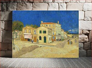 Πίνακας, Vincent van Gogh's The yellow house (1888)