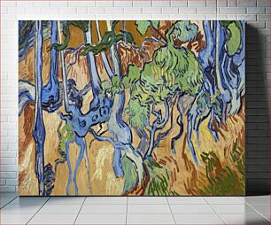 Πίνακας, Vincent van Gogh's Tree Roots (1890)