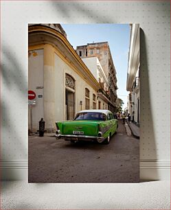 Πίνακας, Vintage Car in a City Street Vintage Car in a City Street