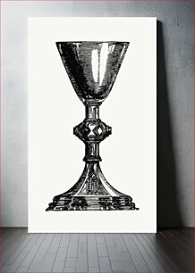 Πίνακας, Vintage European style chalice engraving from London (illustrated)