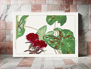 Πίνακας, Vintage sweet william flower, ukiyo e artwork
