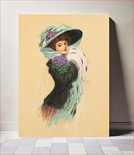 Πίνακας, Violet (1907) by Hamilton King