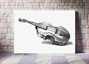 Πίνακας, Violin from Italy, from Pictures of Extra Articles and Visitors to the Exhibition ca.1851 by Richard Doyle