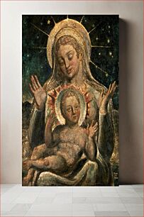Πίνακας, Virgin and Child (1825) by William Blake