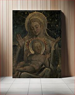 Πίνακας, Virgin and Child by William Blake