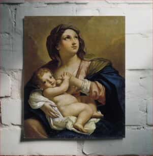 Πίνακας, Virgin and child, Elisabetta Sirani
