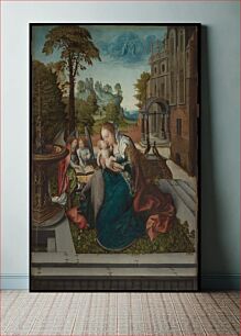Πίνακας, Virgin and Child with Angels by Bernard van Orley