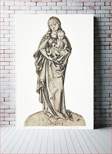 Πίνακας, Virgin Mary with the child and an apple in her hand