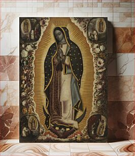 Πίνακας, Virgin of Guadalupe (Virgen de Guadalupe) by Manuel de Arellano and Antonio de Arellano