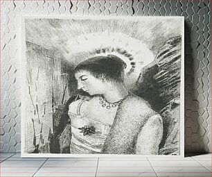 Πίνακας, Voici la Bonne Déesse by Odilon Redon